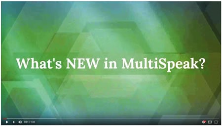 New MultiSpeak Videos